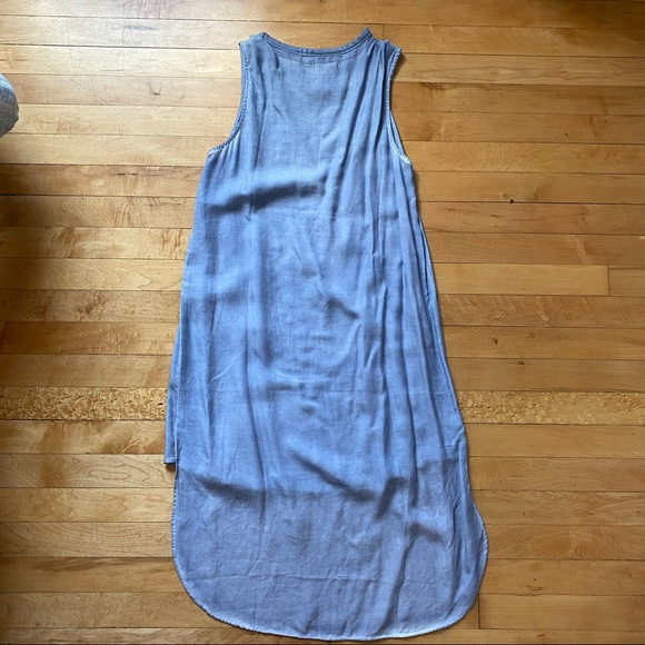 cloth & stone High-low Blue Dress - Picture 4 of 5